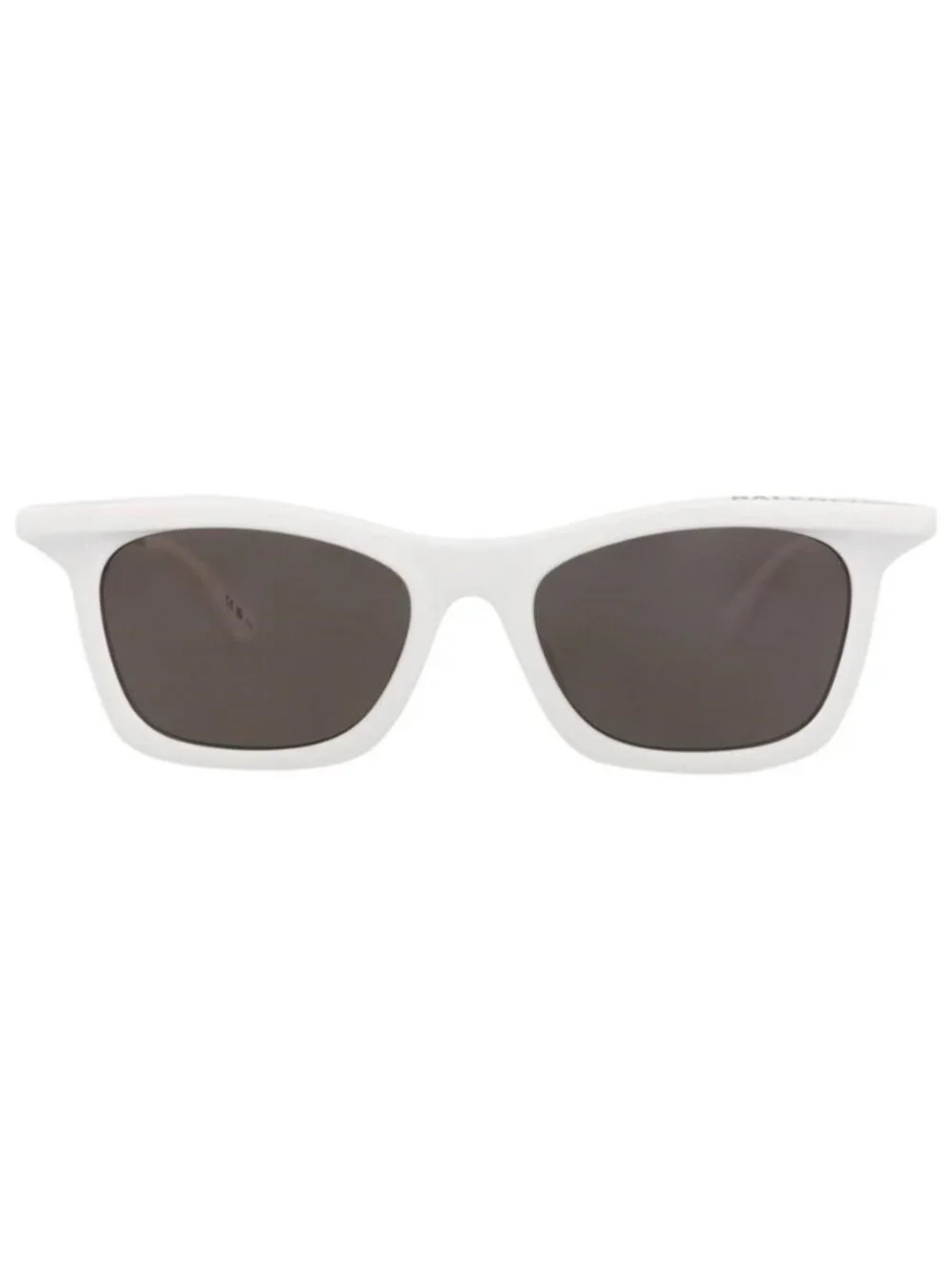New Balenciaga Unisex Square/Rectangle White White Grey Fashion Designer Sunglas